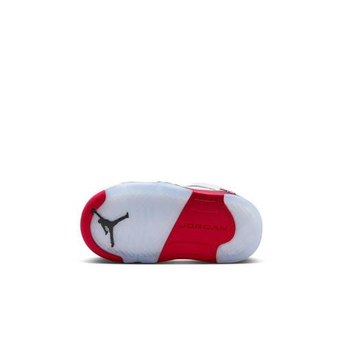 Toddler Jordan 5 Retro "Fire Red Black Tongue" Sneakers - Primary Image