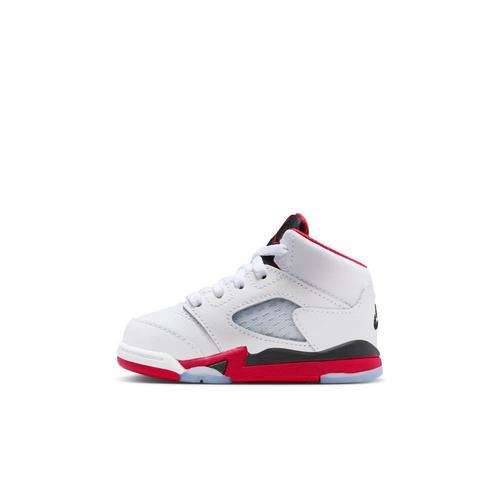 Toddler Jordan 5 Retro "Fire Red Black Tongue" Sneakers - Primary Image