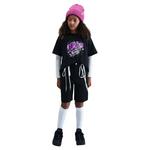 Girls' Nike Sportswear Essential Doodle T-Shirt - Thumbnail 1 of 3