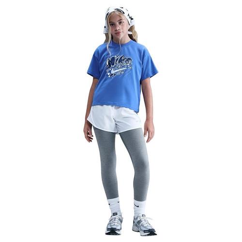 Girls' Nike Sportswear Essential Doodle T-Shirt - Primary Image