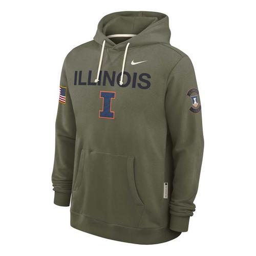 Nike Illinois Fighting Illini Military Hoodie - Primary Image