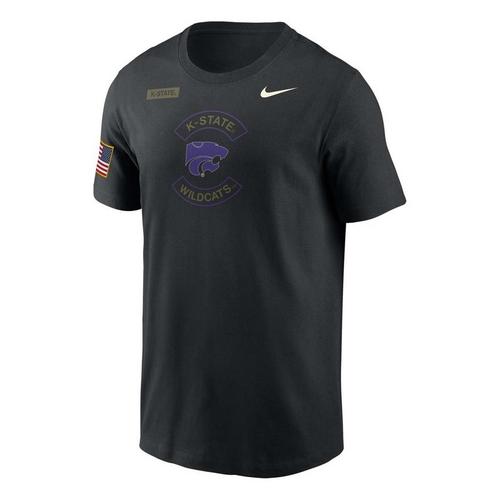 Nike Kansas State Wildcats Military Football T-Shirt - Primary Image
