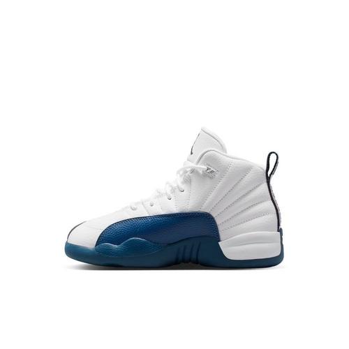Little Kids' Air Jordan 12 Retro "French Blue" Sneakers