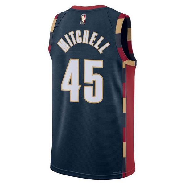 Cleveland Cavaliers Donovan Mitchell #45 Nike Hardwood Classic Jersey Small Navy