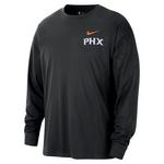 Nike Phoenix Suns 2025 City Edition Essential Long Sleeve T-Shirt - Thumbnail 1 of 2