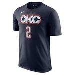 Nike Oklahoma City Thunder Shai Gilgeous-Alexander #2 2025 City Edition Name & Number T-Shirt - Thumbnail 1 of 2