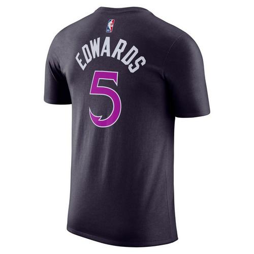 Nike Minnesota Timberwolves Anthony Edwards #5 2025 City Edition Name & Number T-Shirt - Primary Image