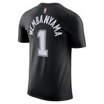 Nike San Antonio Spurs Victor Wembanyama #1 2025 City Edition Name & Number T-Shirt - Thumbnail 2 of 2