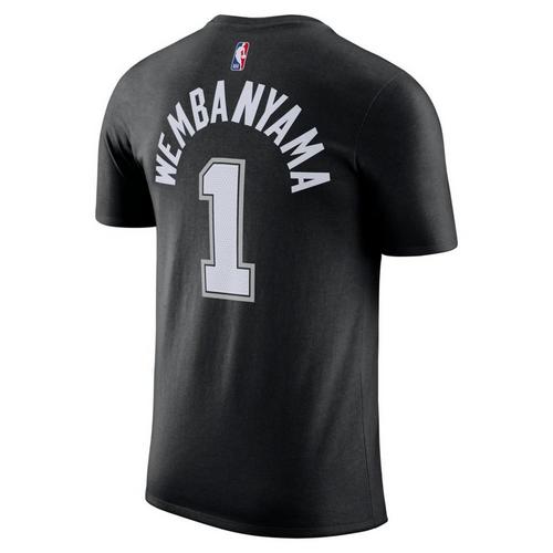 Nike San Antonio Spurs Victor Wembanyama #1 2025 City Edition Name & Number T-Shirt - Primary Image