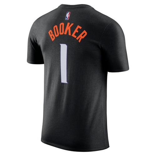 Nike Phoenix Suns Devin Booker #1 2025 City Edition Name & Number T-Shirt - Primary Image