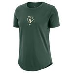 Nike Women's Milwaukee Bucks 2025 City Edition Logo T-Shirt - Thumbnail 1 of 2