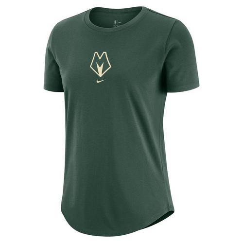 Nike Women's Milwaukee Bucks 2025 City Edition Logo T-Shirt - Primary Image