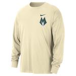 Nike Milwaukee Bucks 2025 City Edition Logo Long Sleeve T-Shirt - Thumbnail 1 of 2