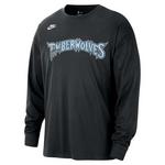 Nike Minnesota Timberwolves Hardwood Classic Essential Long Sleeve T-Shirt - Thumbnail 1 of 2