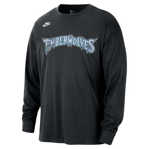 Nike Minnesota Timberwolves Hardwood Classic Essential Long Sleeve T-Shirt - Primary Image