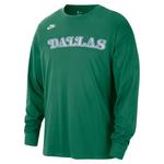 Nike Dallas Mavericks Hardwood Classic Essential Long Sleeve T-Shirt - Thumbnail 1 of 2