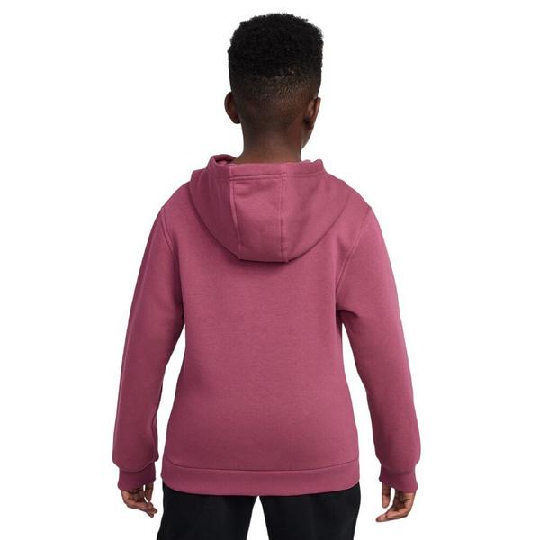 Boys' Nike Sportswear Club Fleece Hoodie Medium Red