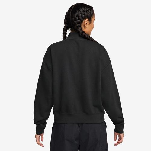 Women's Nike Sportswear Club Fleece Tracks Full Zip Crewneck Sweatshirt - Primary Image