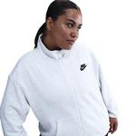 Women's Nike Plus Size Sportswear Club Fleece Tracks Crewneck Sweatshirt - Thumbnail 2 of 5