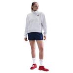 Women's Nike Sportswear Club Fleece Tracks Full Zip Crewneck Sweatshirt - Thumbnail 4 of 5