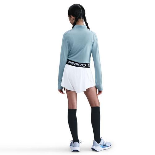 Girls' Nike Pro 2-in-1 Knit Shorts - Primary Image