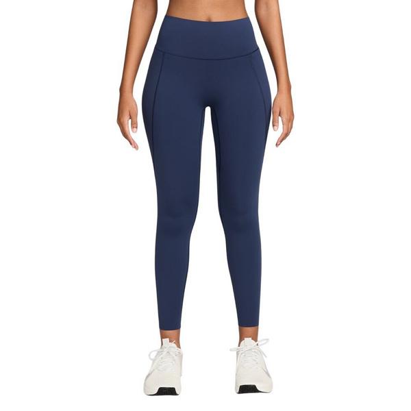Women's Nike Universa Leggings Large Midnight Navy/Dark Obsidian