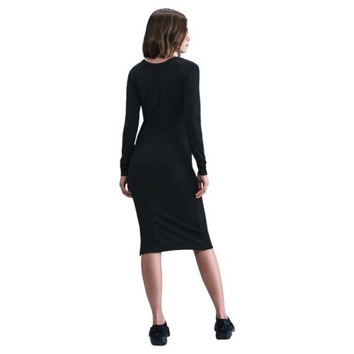 Women's Nike Sportswear Chill Knit Long Sleeve Midi Dress - Primary Image