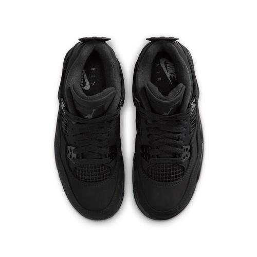 Big Kids' Air Jordan 4 Retro "Black Cat" Sneakers