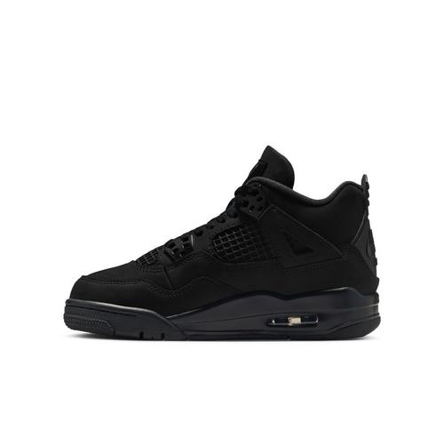 Big Kids' Air Jordan 4 Retro "Black Cat" Sneakers