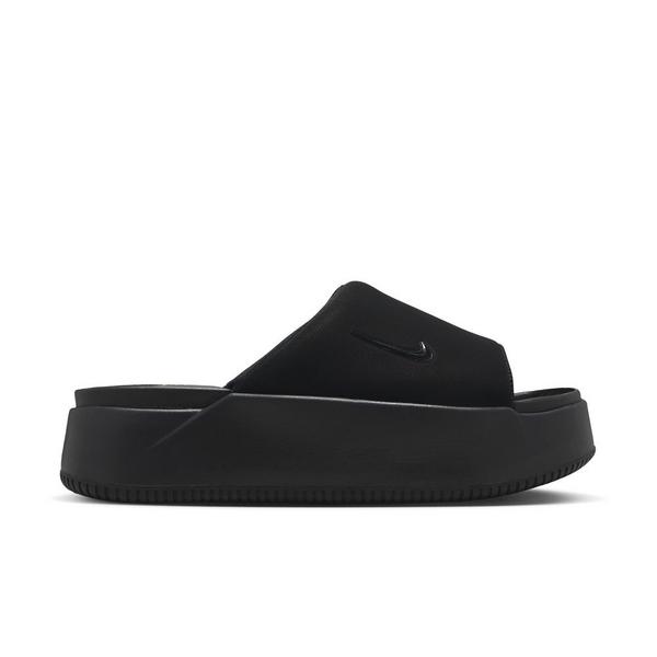 Women's Nike Calm Elevation Slide Sandals 7 Black/Black