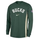 Nike Milwaukee Bucks Courtside Game Long Sleeve T-Shirt - Thumbnail 1 of 2