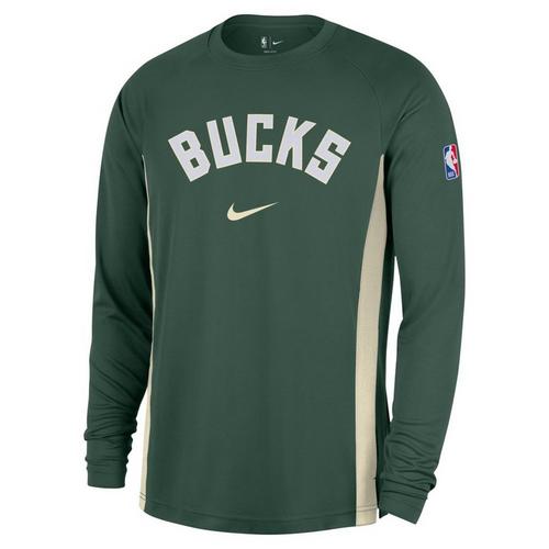 Nike Milwaukee Bucks Courtside Game Long Sleeve T-Shirt - Primary Image