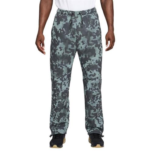 Men's Nike Tech Open-Hem Fleece Camo Pants - Primary Image
