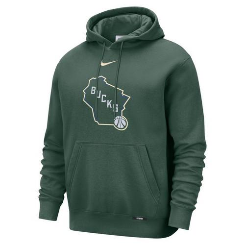 Nike Milwaukee Bucks 2025 City Edition Club Hoodie - Primary Image