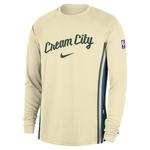 Nike Milwaukee Bucks 2025 City Edition Game Long Sleeve T-Shirt - Thumbnail 1 of 2