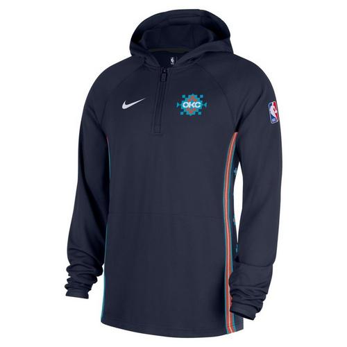 Nike Oklahoma City Thunder 2025 City Edition Zone 1/2 Zip - Primary Image