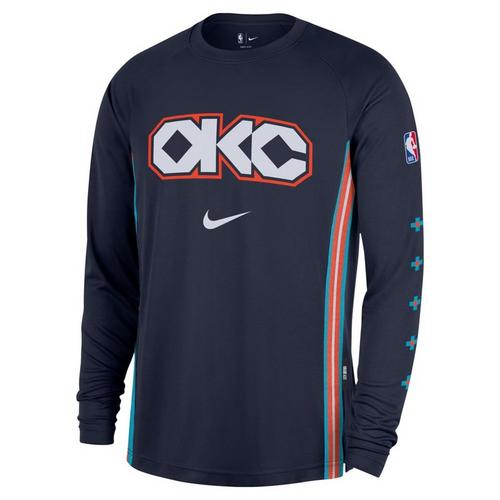 Nike Oklahoma City Thunder 2025 City Edition Game Long Sleeve T-Shirt - Primary Image