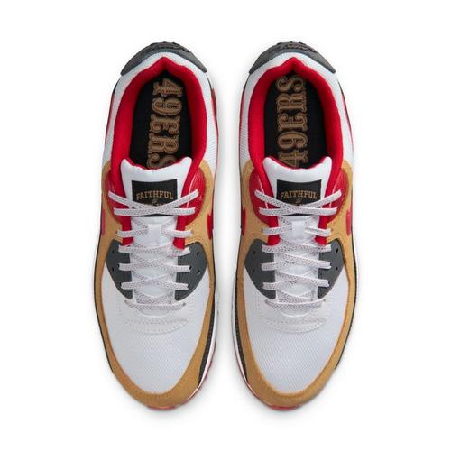 Nike San Francisco 49ers Air Max 90 Rival Sneakers - Primary Image