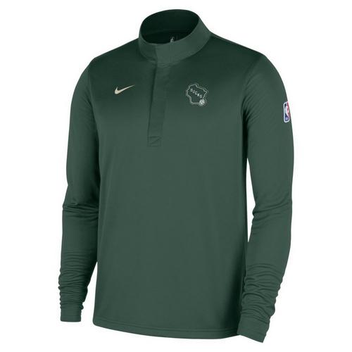 Nike Milwaukee Bucks 2025 City Edition Dri Fit 1/2 Zip - Primary Image