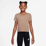 Girls' Nike Sportswear Slim Mod Crop T-Shirt - Thumbnail 1 of 2