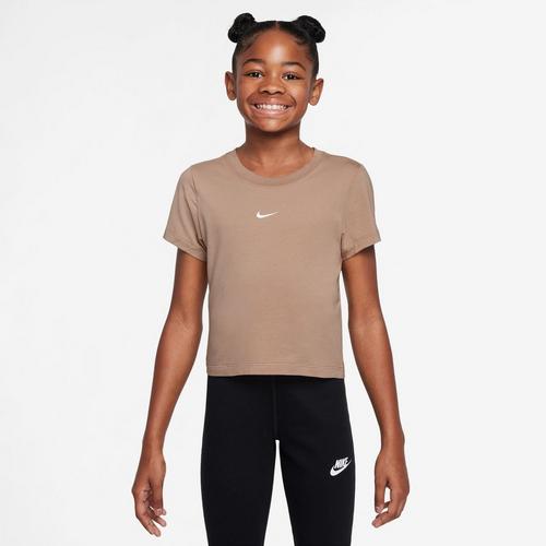 Girls' Nike Sportswear Slim Mod Crop T-Shirt - Primary Image