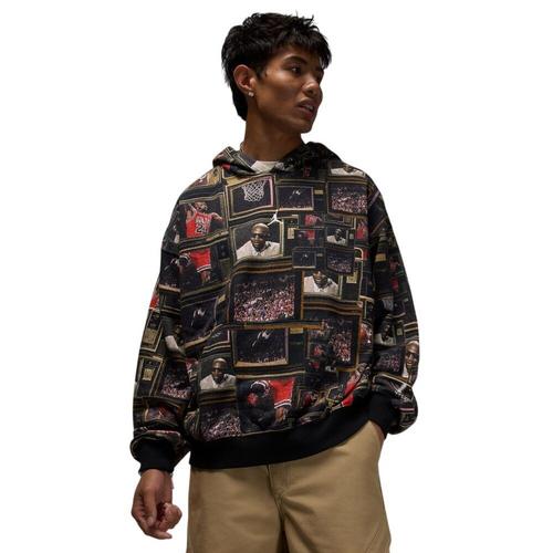 Men's Jordan Brooklyn Fleece AOP Hoodie - Primary Image