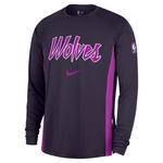 Nike Minnesota Timberwolves 2025 City Edition Game Long Sleeve T-Shirt - Thumbnail 1 of 2