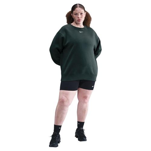 Women's Nike Plus Size Sportswear Oversized Phoenix Fleece Crewneck Sweatshirt - Primary Image