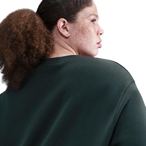 Women's Nike Plus Size Sportswear Oversized Phoenix Fleece Crewneck Sweatshirt - Primary Image