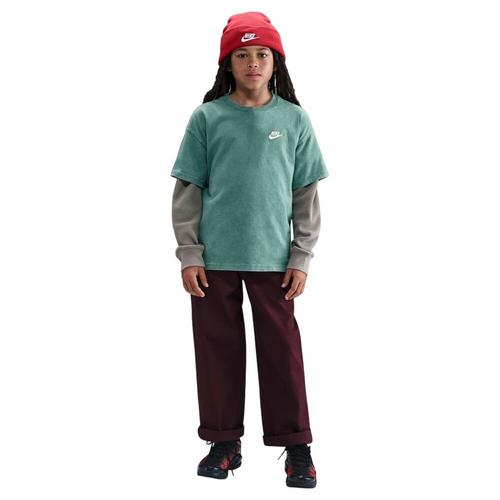 Girls' Nike Sportswear Club Wash T-Shirt - Primary Image