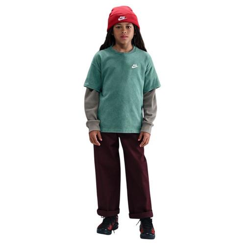 Girls' Nike Sportswear Club Wash T-Shirt - Primary Image