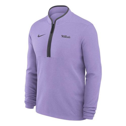 Nike Kansas State Wildcats DriFit Victory Long Sleeve 1/4 Zip - Primary Image