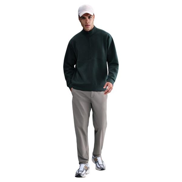 Men's Nike 24.7 ImpossiblySoft Dri-FIT Golf 1/2 Zip Pullover XLarge Seaweed/Black Spruce