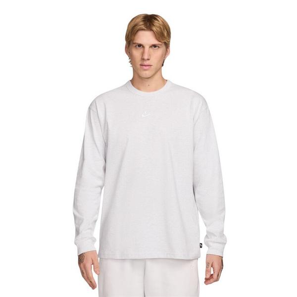 Men's Nike Sportswear Premium Essentials Long Sleeve T-Shirt Large Birch Heather